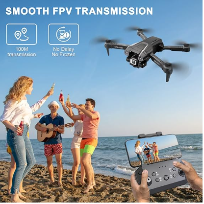 Dron I3 Pro Full Hd Doble Camara Optica Esquiva Obstaculos